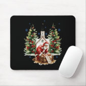 Tapis De Souris Every Knee Shall Bow Religious Christian Santa Chr (Avec souris)