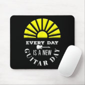 Tapis De Souris Everyday Is A New Guitar Day Funny Quote Guitarist (Avec souris)