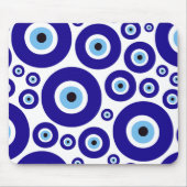 Tapis De Souris Evil Eye Pattern, Greek Eye, Turkish Eye, Nazar (Devant)