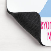 Tapis De Souris Évitez le dessus de la citation d'amusement de (Coin)