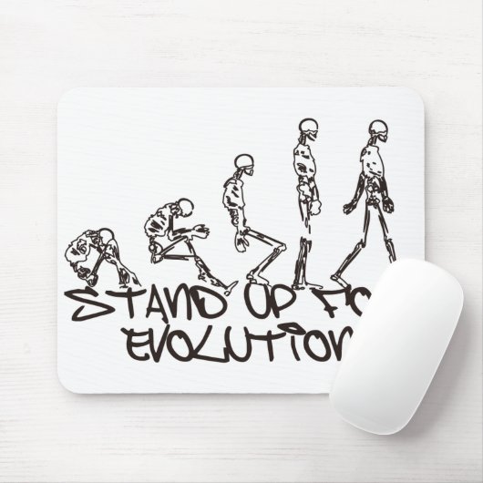 TAPIS DE SOURIS ÉVOLUTION (Avec souris)