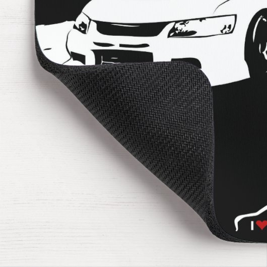 Tapis De Souris Évolution 9 de Mitsubishi Lancer - amour d'I mon (Coin)