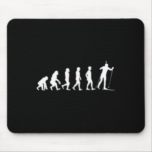 Tapis De Souris Evolution Biathlon Idée Sports D'Hiver Pour Femmes