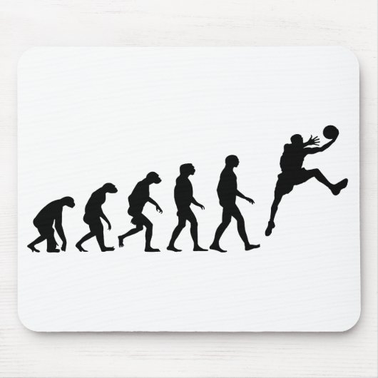 Tapis De Souris Évolution de basket-ball (Devant)