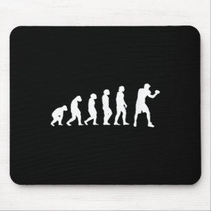 Tapis De Souris Évolution de boxe kickboxing Combat de boxe Boxeur