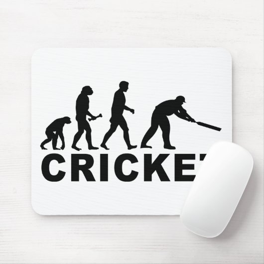 Tapis De Souris Évolution de cricket (Avec souris)