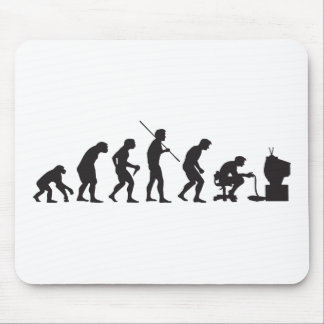 Tapis De Souris Évolution de Gamer de jeu de jeux vidéo