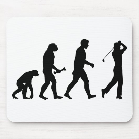 Tapis De Souris Évolution de golf (Devant)