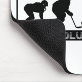 Tapis De Souris Évolution de lacrosse (Coin)