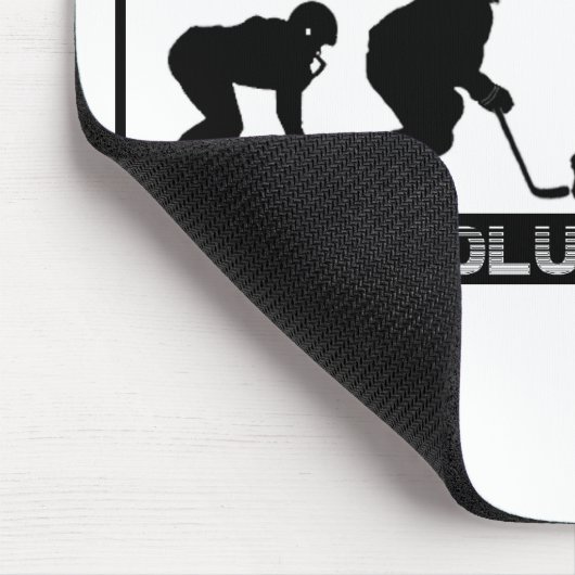 Tapis De Souris Évolution de lacrosse (Coin)
