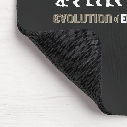 Tapis De Souris Évolution de l'électricien (Coin)