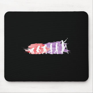 Tapis De Souris Évolution de peintre _ Cadeau drôle pour maître pe