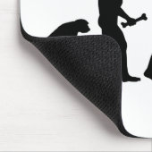 Tapis De Souris Évolution de planche à roulettes (Coin)