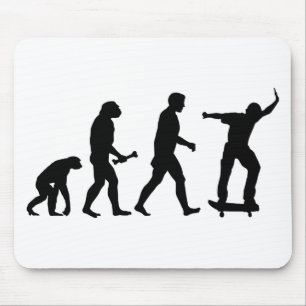 Tapis De Souris Évolution de planche à roulettes