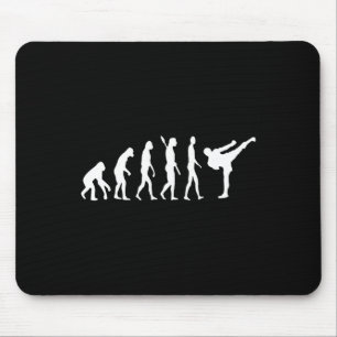 Tapis De Souris Évolution de Taekwondo Mma Judo Kung Fu Tkw Kickbo