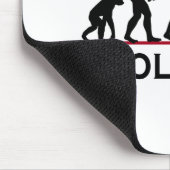 Tapis De Souris Évolution de vélo de montagne (Coin)