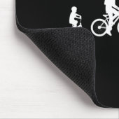 Tapis De Souris Évolution du cyclisme sur route et de VTT  (Coin)