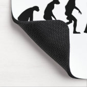 Tapis De Souris Évolution du football (Coin)
