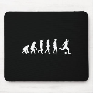 Tapis De Souris Évolution du football Fan de football drôle Amateu
