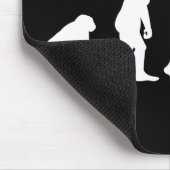 Tapis De Souris Évolution du jardinier (Coin)