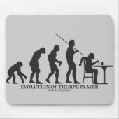 Tapis De Souris Évolution du joueur de RPG (Devant)