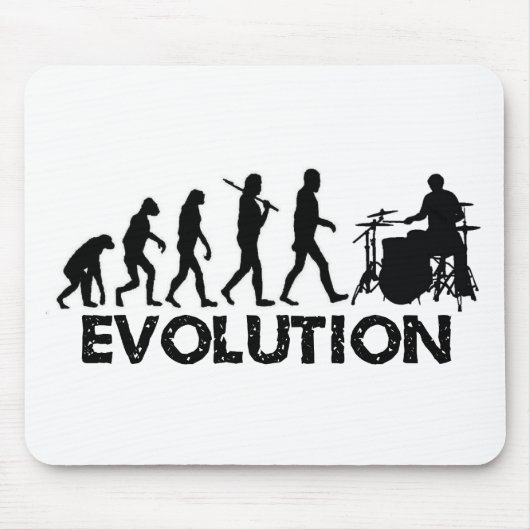 Tapis De Souris Évolution d'un batteur (Devant)