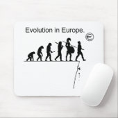 Tapis De Souris Évolution en Europe (Avec souris)