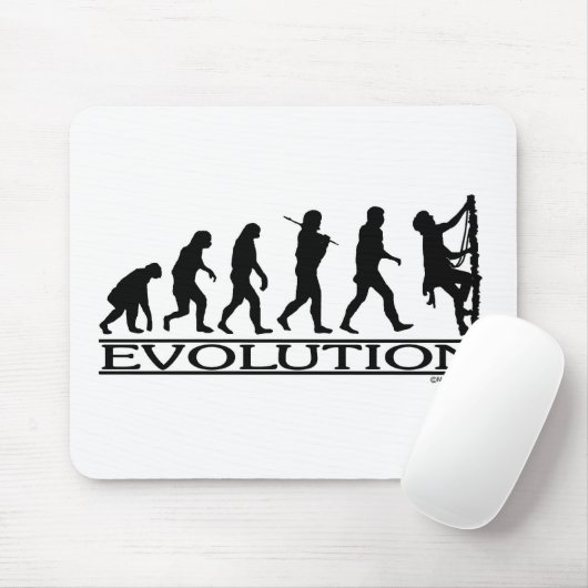 Tapis De Souris Évolution - escalade (Avec souris)