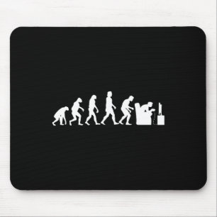 Tapis De Souris Evolution Funny Retro Jeu Vidéo Joueur Nerd Cadeau