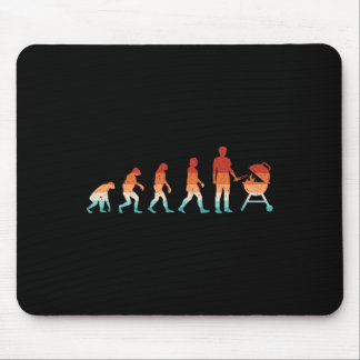 Tapis De Souris Evolution Grilling Funny Barbecue Retro Grill Rbec