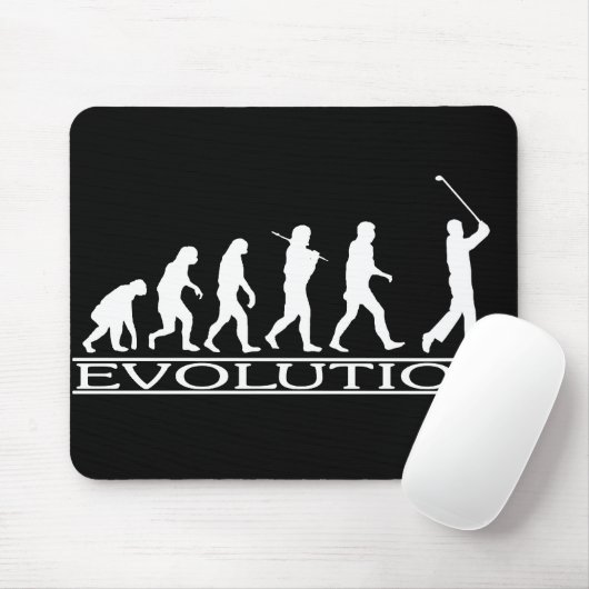 Tapis De Souris Évolution - homme - golf (Avec souris)
