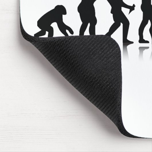Tapis De Souris Évolution nerd (Coin)