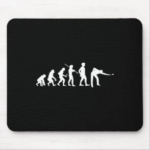 Tapis De Souris Evolution Pool Drôle Pool Joueur Billard