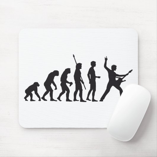 Tapis De Souris Evolution rock (Avec souris)
