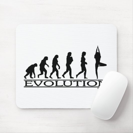 Tapis De Souris Évolution - yoga (Avec souris)