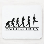 Tapis De Souris Évolution - yoga (Devant)
