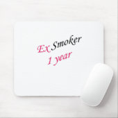 Tapis De Souris ex-fumeur de 1 an (Avec souris)