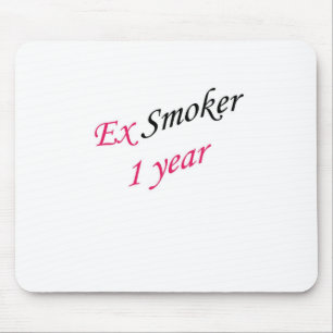 Tapis De Souris ex-fumeur de 1 an