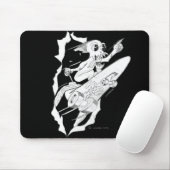 Tapis De Souris EXAGÉRATION : Planche à roulettes propulsée par (Avec souris)