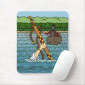 Tapis De Souris Excalibur et Arthur (Avec souris)