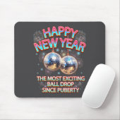 Tapis De Souris Exciting Ball Drop Since-puberty Happy New Year Di (Avec souris)