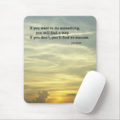 Tapis De Souris Excuse (Avec souris)