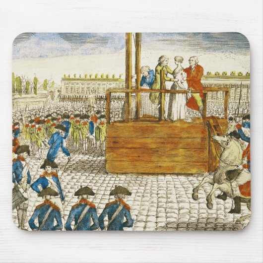 Tapis De Souris Exécution de Marie-Antoinette (Devant)