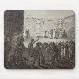 Tapis De Souris Exécution des otages pendant la commune, 1871