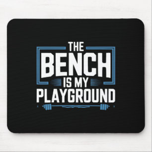 Tapis De Souris Exercice Bench Press Bodybuilding Fitness Workout