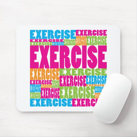Tapis De Souris Exercice coloré (Avec souris)