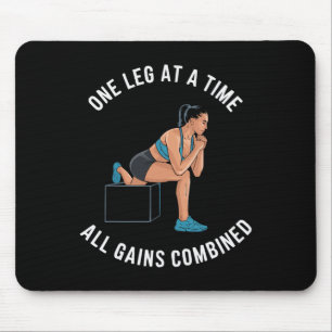 Tapis De Souris Exercice de squat bulgare musculation fitness