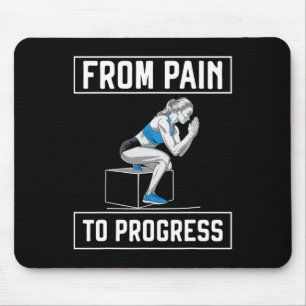 Tapis De Souris Exercice de squat bulgare musculation fitness trav