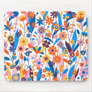 Tapis De Souris Exotique multicolore Floral Arrière - plan-32939