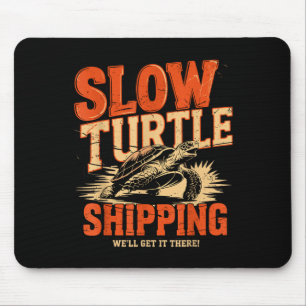 Tapis De Souris Expédition de Tortue Lente Vintage - Service de Li